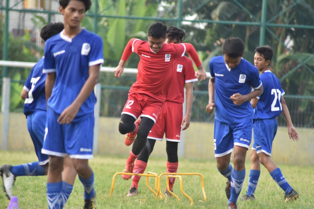 Latihan perdana Tim LKG-SKF Indonesia usai libur lebaran