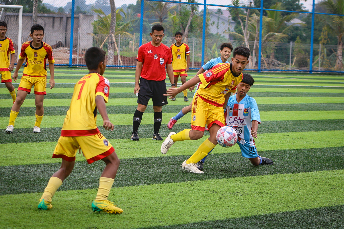 Tahan Imbang Remci FC, Salfas Soccer Lolos ke Babak Utama LKG U-14